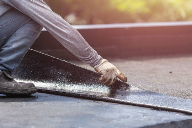 Professional Crawl Space Encapsulation technician working in North Lewisburg, OH